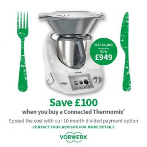 Thermmix price £949 in March 2019£949